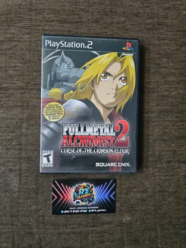 FULLMETAL ALCHEMIST 2 CURSE OF THE CRIMSON ELIXIR (PS2) JOGO