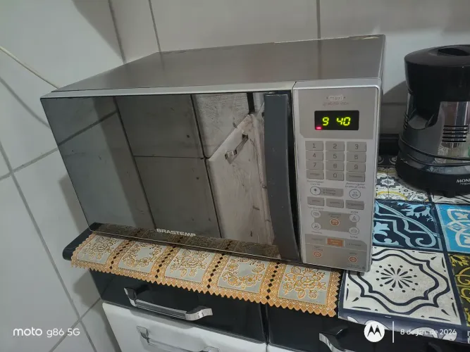 Forno/microondas Brastemp 30litros