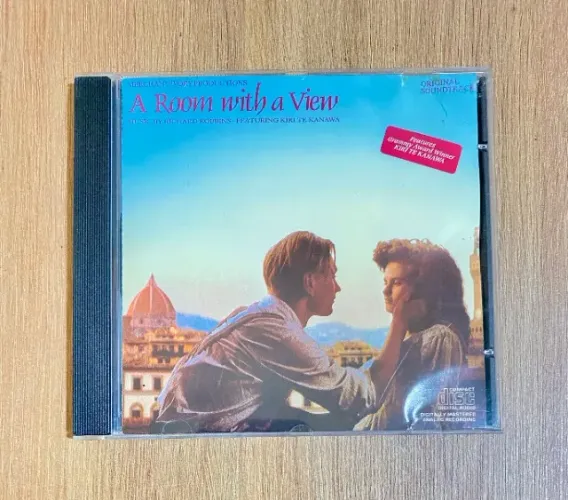 CD trilha sonora 'A Room with a View' (Um Quarto com vista) Richard Robbins-Made in Japan