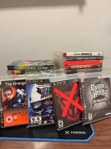 Lote 30 jogos PS3 com raridades ( VENDO SEPARADO )