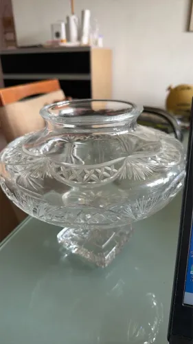 Vaso cristal lindíssimo !!