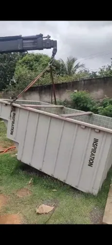 Piscina pastilhada 3x2 Peça Única com aquecedor Sem instalação