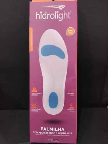 Palmilha de Silicone Ortopédica 