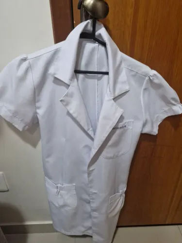 Jaleco Enfermeira Mangas curtas