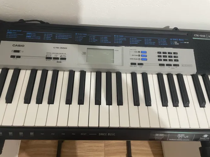 Teclado Casio CTK-1550 - Perfeito Estado | Como Novo