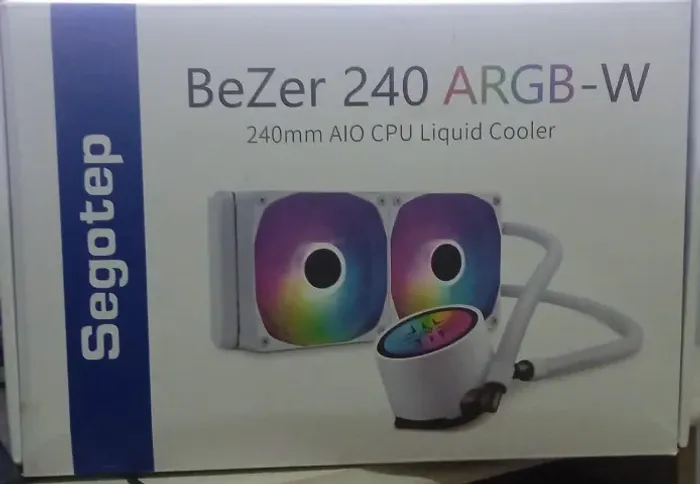 Water Cooler Segotep Bezer 240 ARGB, 240mm, Branco - BeZer 240 ARGB-W