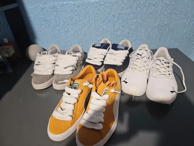 4 tenis originais