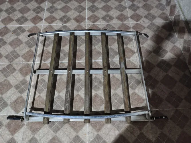 Bagageiro / Rack Teto Original GM em Aluminio anos 70 / 80