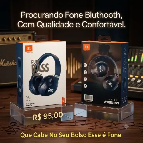 Fones Gamer Headset e Fone Bluetooth