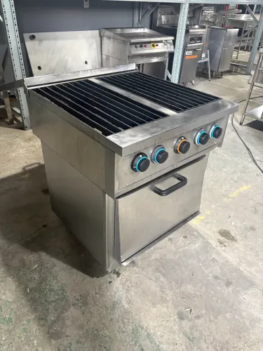 Fogão Industrial Inox 4 bocas com forno (Aceito Cartão) 