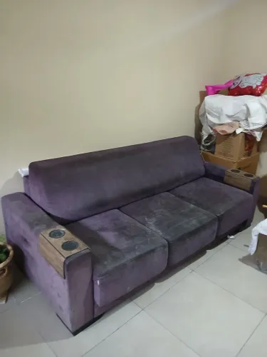 Sofa 3 lugares retrátil