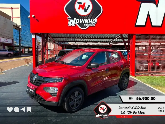 Renault Kwid Zen 1.0 Flex 12V 5P Mec. 2025