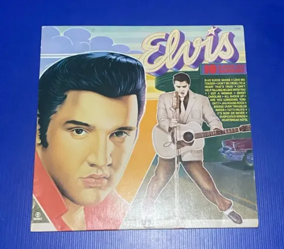Lp Elvis Presley - 10 Anos De Saudades (1987/excelente)