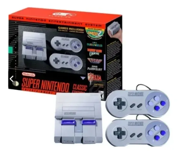 Video game Super Nintendo Mini Classic NOVO original