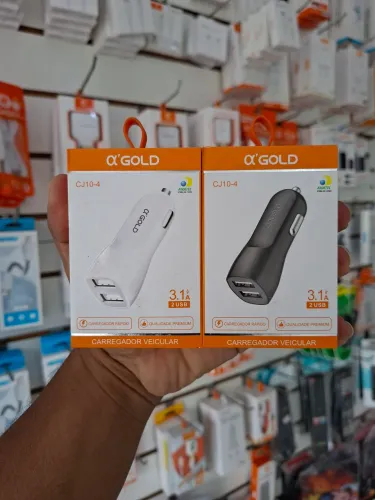 Carregador veicular para carro - entrega em slz e região 
