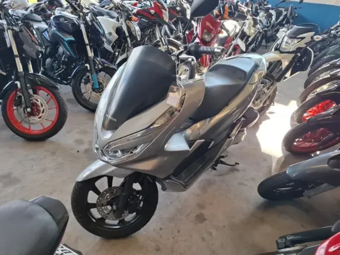 HONDA  PCX  150 PRATA 2019 SHALON VEICULOS CARIACICA
