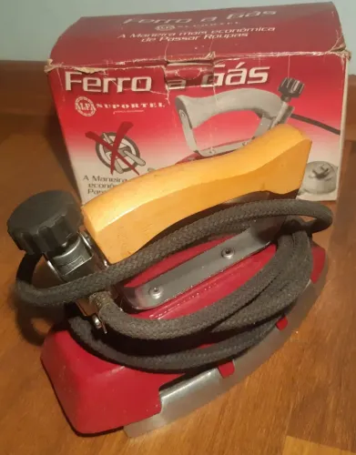 Ferro à gás estilo industrial 