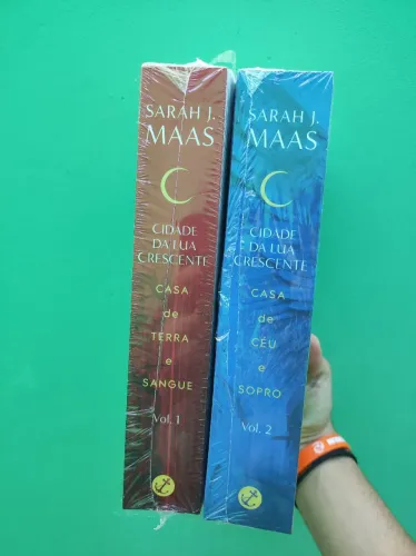 Livros cidade da lua crescente 1 e 2