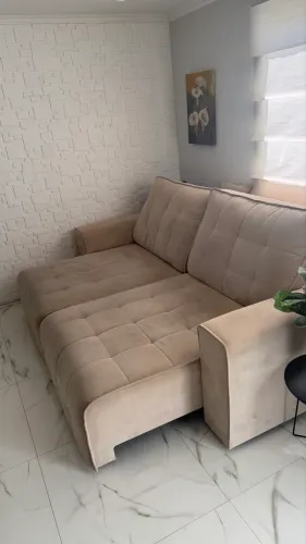 Sofá retrátil reclinável