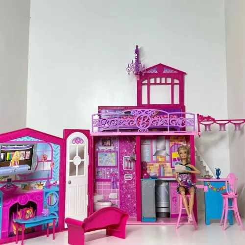 Casa da Barbie maleta anos 2000