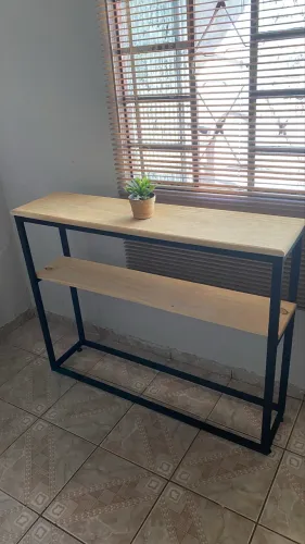 Aparador modelo industrial para sala, escritório e loja