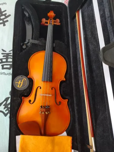 Violino 4/4 Antoni Marsale HV110 + espaleira erudithus sh15