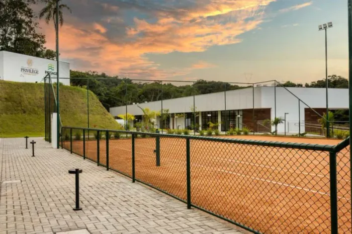 Terreno à venda em condomínio com área útil 444,93 m² no bairro Ponta Aguda em Blumenau/SC