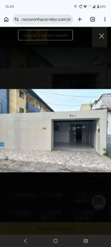 Casa plana - R$ 570 Mil - vila União