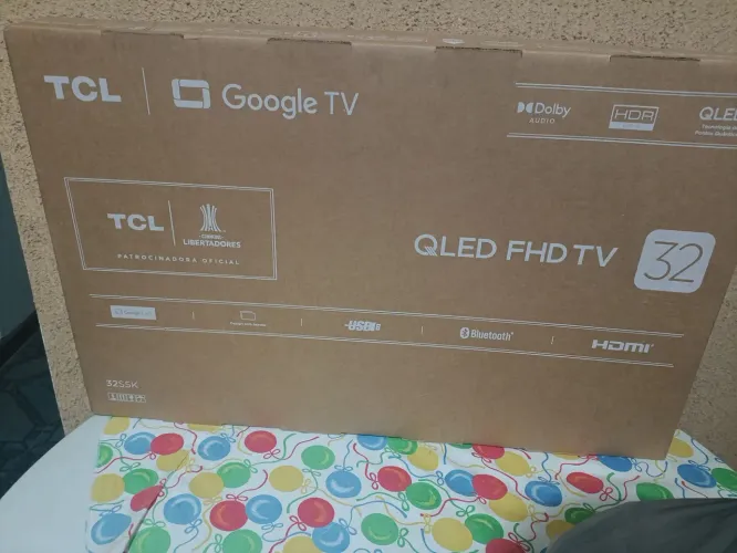 Smart TV tcl 32 Nova LACRADA COM NF 