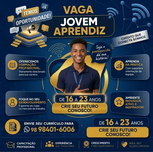 VAGA DE EMPREGO!