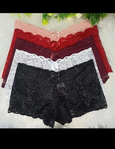 Kit 3 Calcinhas Renda