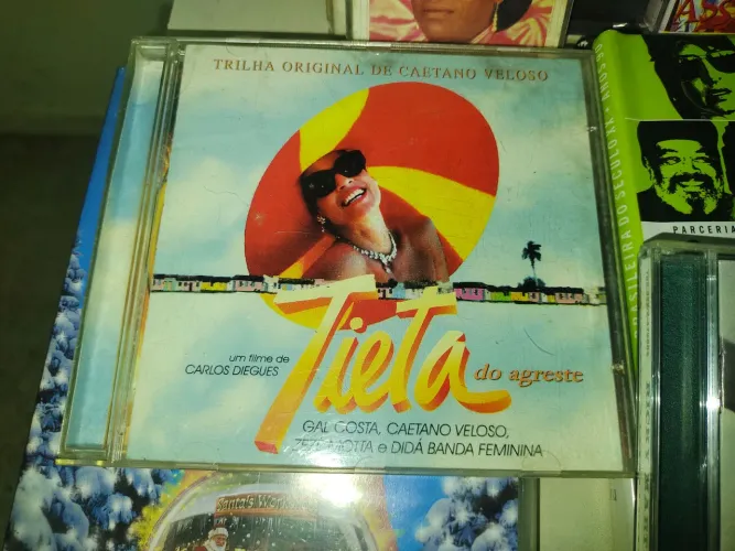 Cd Novela Tieta do Agreste, original, bom estado. E outros.