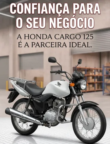 Vendo Honda CG 125 Cargo - Impecável e Pronta pra Rodar!