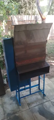 Desintegrador inox com dois jogos de lâmina tudo inox