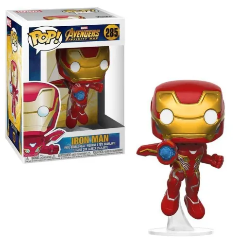 Boneco Funko Pop! Marvel - Homem De Ferro Com Nano Propulsor