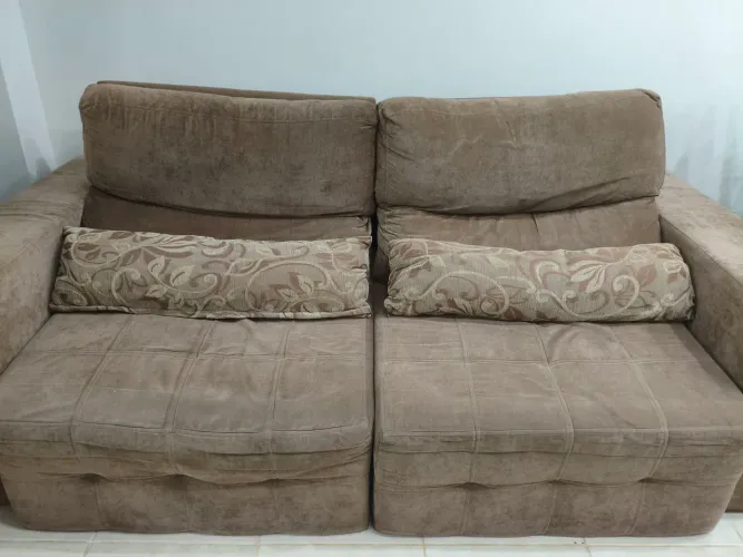 Sofá retrátil Suede