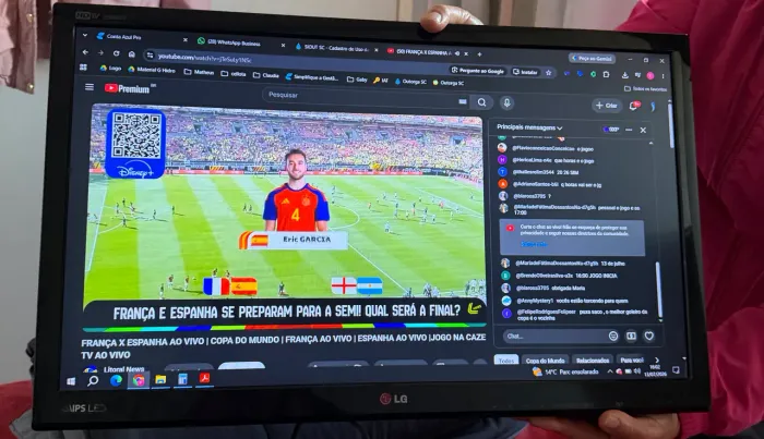 TV monitor televisão 26 polegadas LG