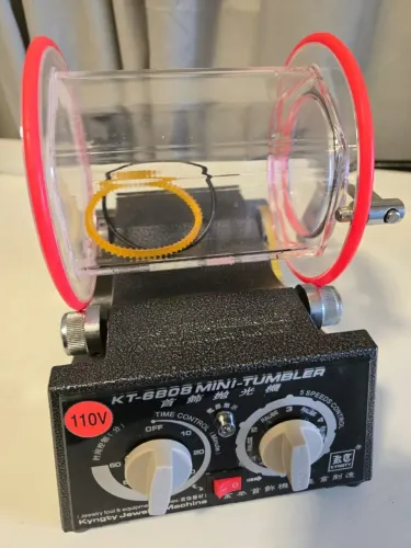Tamboreador Com Caixa Acrílica - 1 Litro Kt-6808 220 Volts