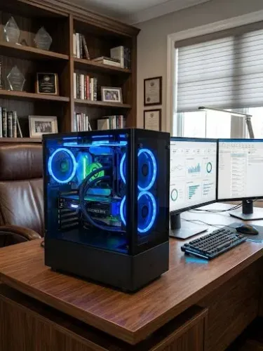 Pc Gamer high end para projetos, jogos pesados, streaming, edição 4k bruto de vdd
