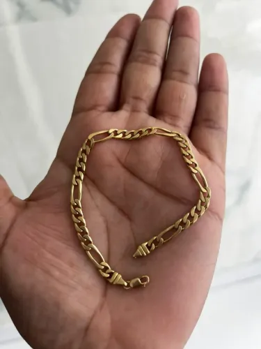 Pulseira masculina ouro 18k