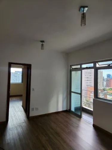 Apartamento com 1 dormitório para alugar, 55 m² por R$ 3.897,83/mês - Funcionários - Belo