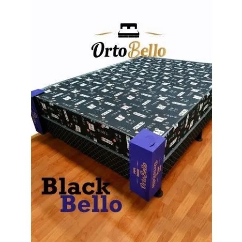 Promoção! Cama Casal Black D23 Frete Grátis - Receba Hoje