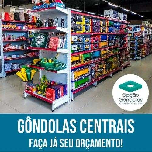 Gôndolas de Parede e Gôndolas Centrais