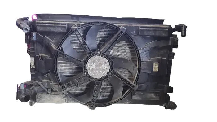 Conjunto Radiador Condensador Completo Vw Virtus / Novo Polo 1.0 Tsi