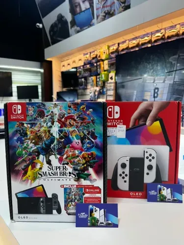 nintendo switch oled, oled, nintendo, novo e seminovo
