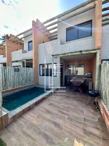 Excelente casa duplex com 3 quartos na Praia do Marceneiro - Condomínio Aguapé