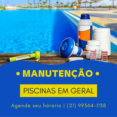 Manutenção de Piscinas em Geral