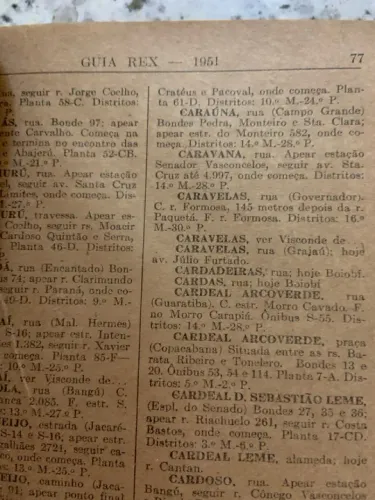 Raridade Guia REX do Rio de Janeiro 1951