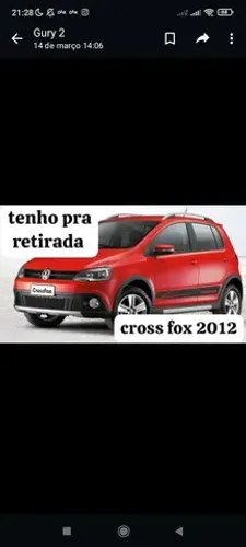 Sucata CrossFox 2012 para retirada de peças