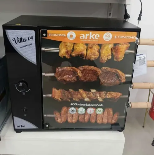 Máquina de assar elétrica